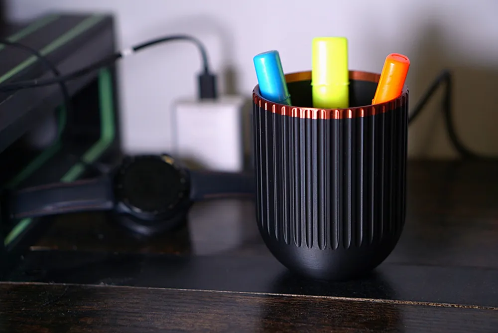 smartphone stand STL-tablet holder 3D model_Pen Holder