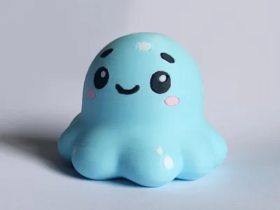 tabletop game accessories-custom dice STL_Blob Guy Multicolor