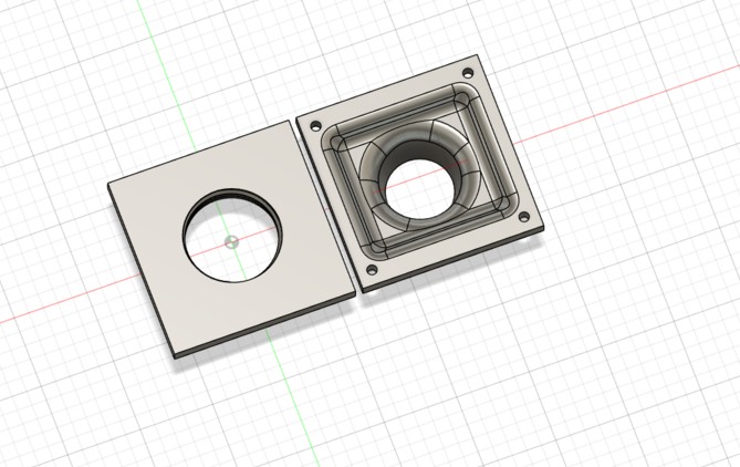 modular toy parts-interlocking 3D models_Vent Mount