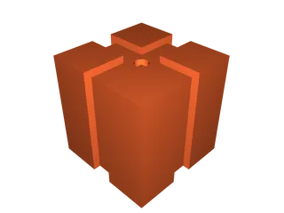 artistic statue STL-digital art figurines_christmas gift box