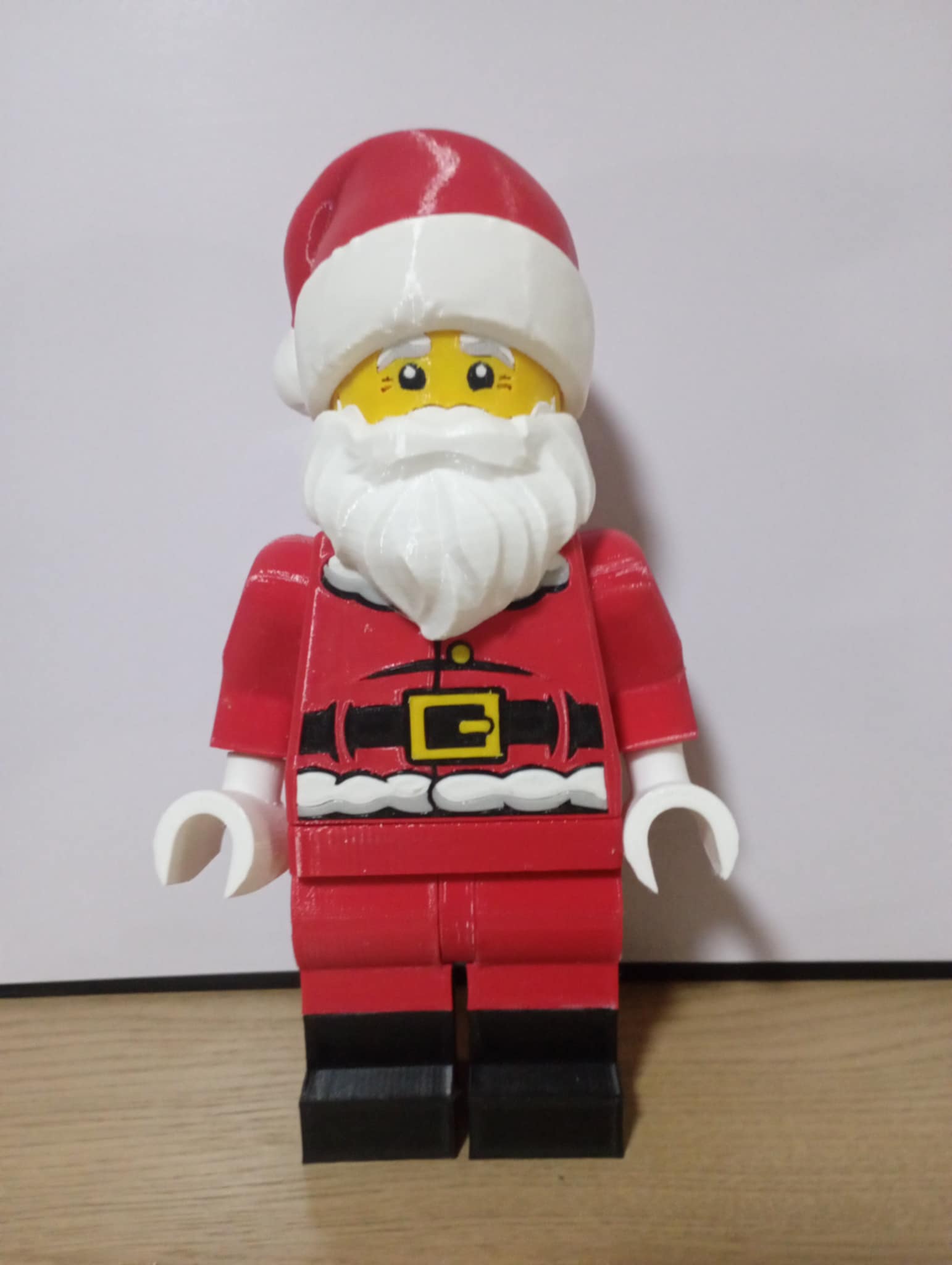 custom logo STL-embossed 3D sign designs_3dprinter-Santa Claus