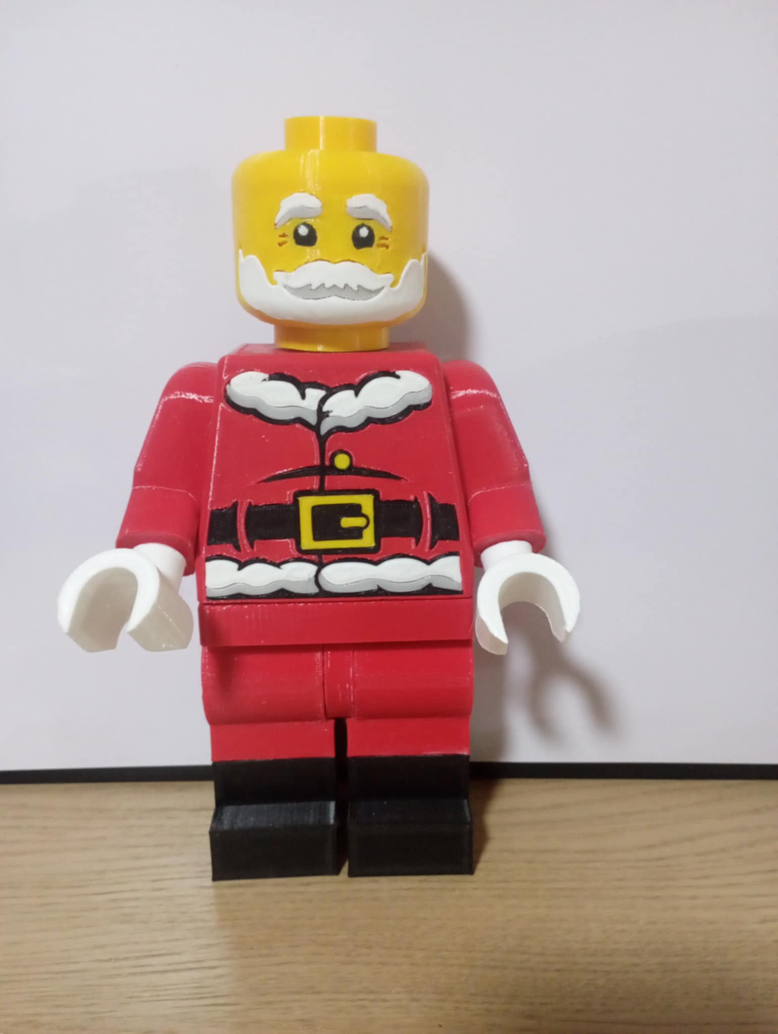 custom logo STL-embossed 3D sign designs_3dprinter-Santa Claus