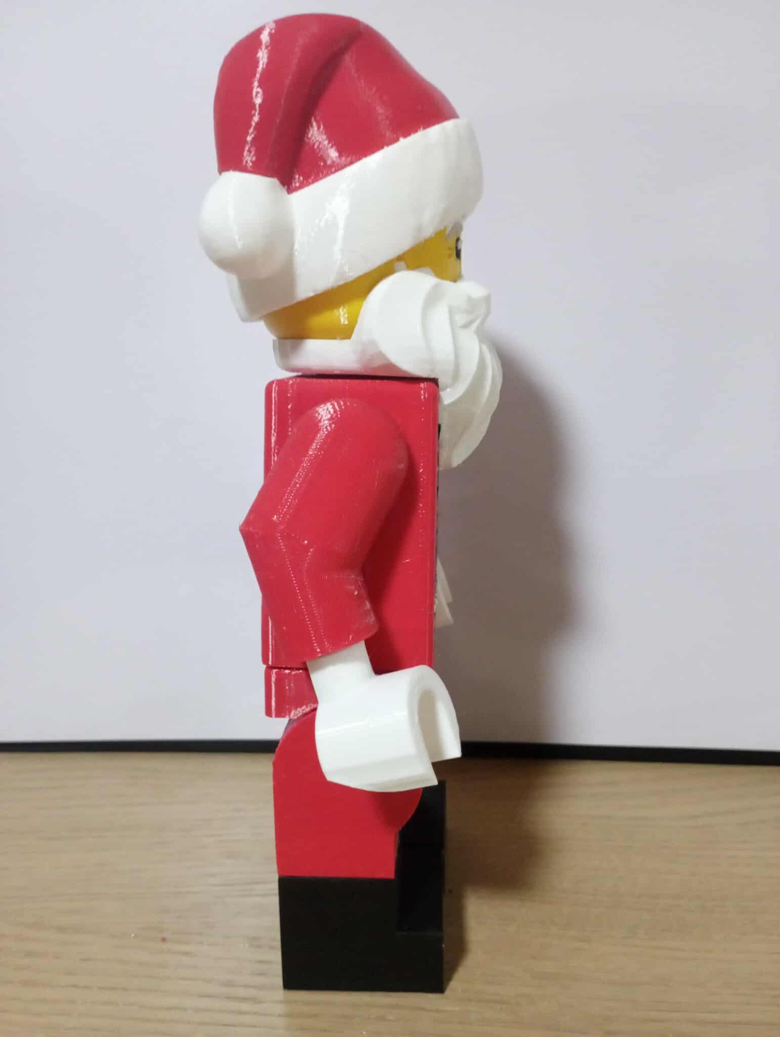 custom logo STL-embossed 3D sign designs_3dprinter-Santa Claus