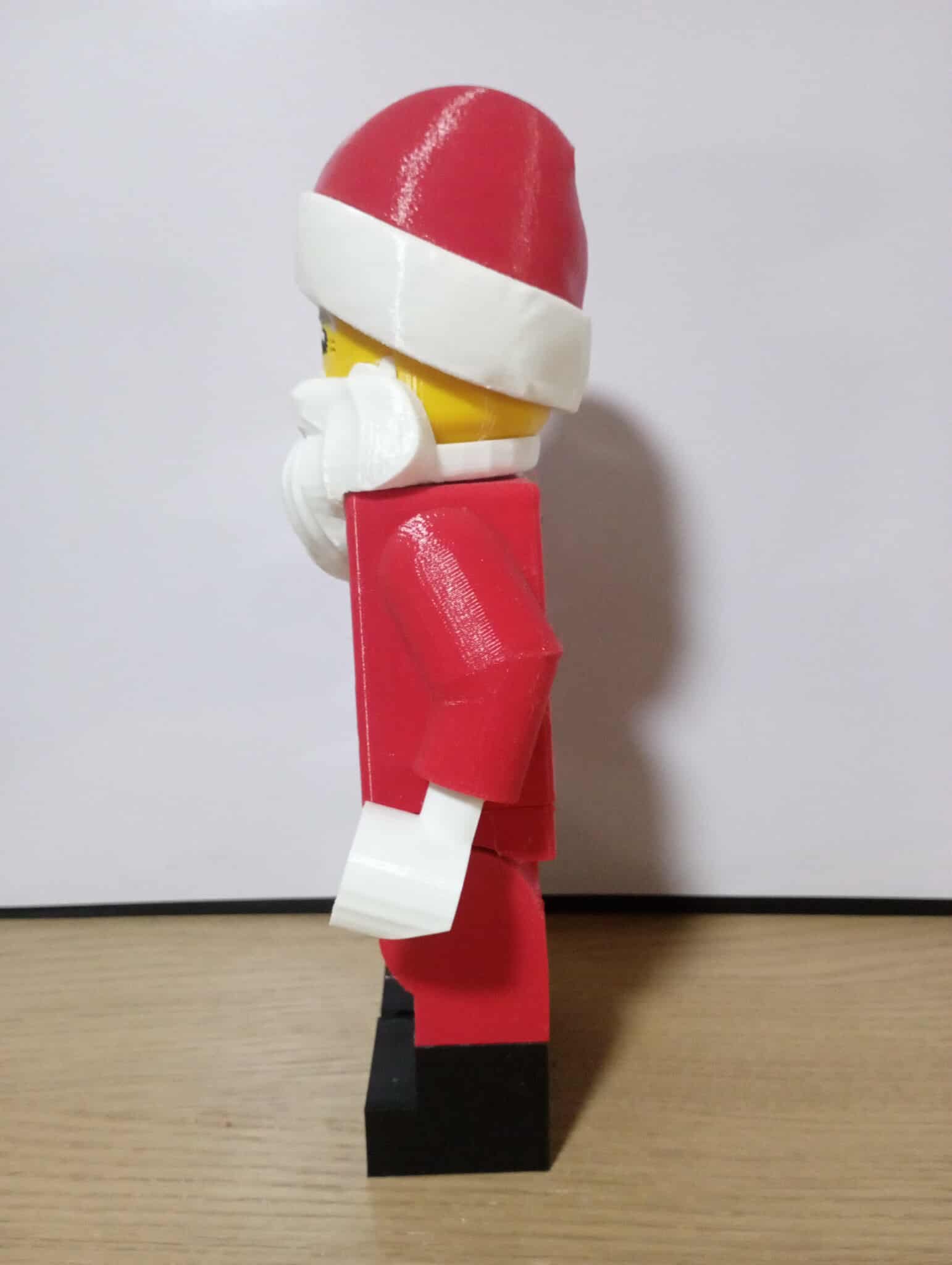 custom logo STL-embossed 3D sign designs_3dprinter-Santa Claus