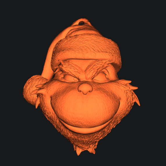 artistic statue STL-digital art figurines_Christmas Santa Claus 3D STL Model