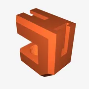 functional 3D components-engineering 3D print models_Table clamp