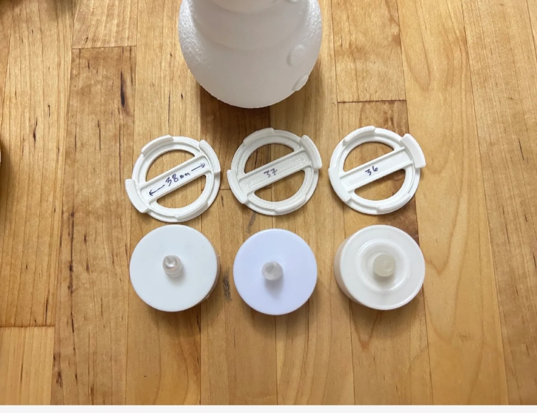 artistic statue STL-digital art figurines_Decorative snowman