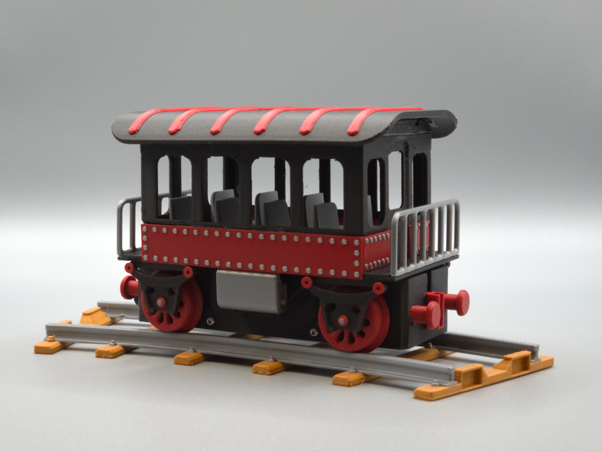 modular toy parts-interlocking 3D models_Toy Train