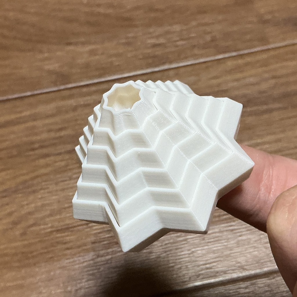 modular toy parts-interlocking 3D models_Fidget Star