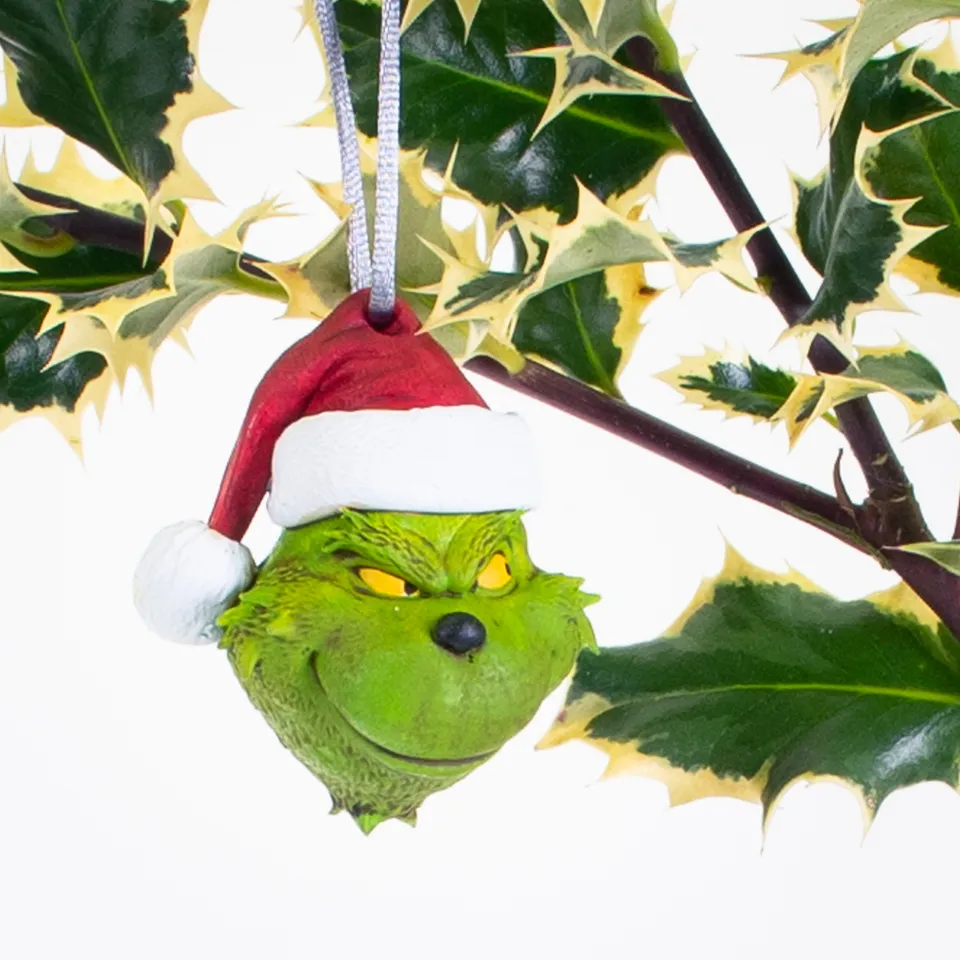 modular toy parts-interlocking 3D models_Grinch Christmas ornament