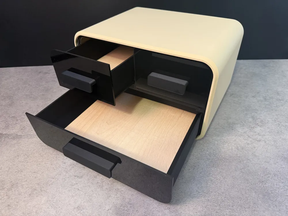 smartphone stand STL-tablet holder 3D model_Structura – Laser Cut Drawer Faces