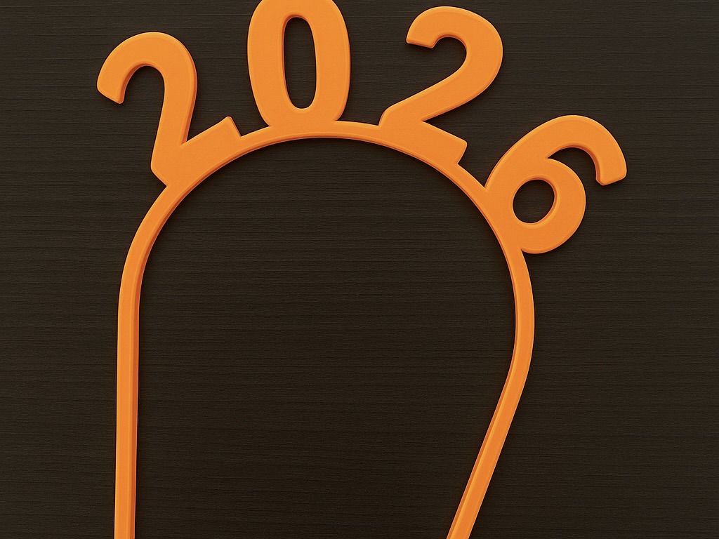 cosplay mask STL-wearable mask 3D print_2026 New Year Tiara Headband