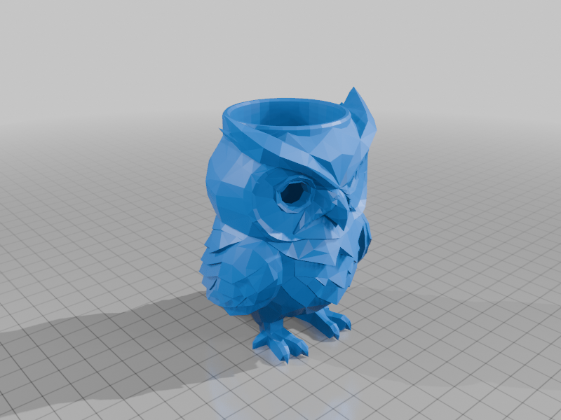 tabletop game accessories-custom dice STL_owl