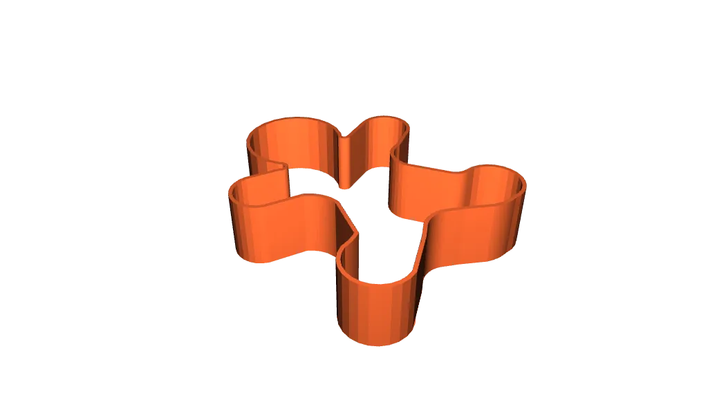 functional 3D components-engineering 3D print models_Gingerbread Cookie Cutter