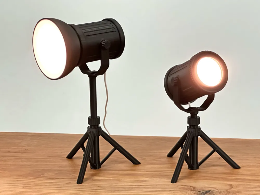 raspberry pi case STL-Arduino housing 3D model_Mini LED Studio Spotlight Lamp / Softbox