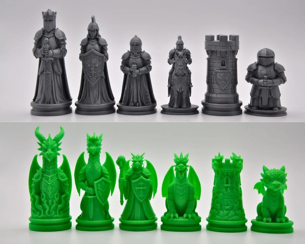tabletop game accessories-custom dice STL_Game of Thrones Chess Pieces