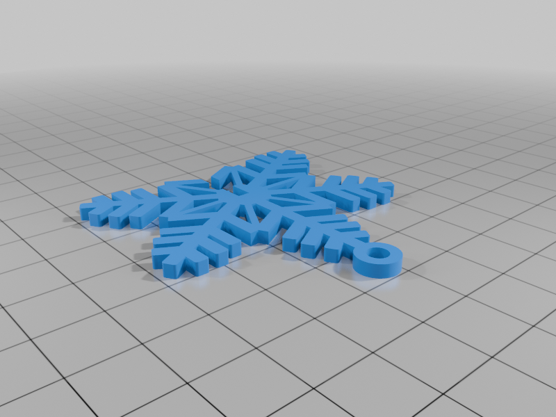 artistic statue STL-digital art figurines_SNOWFLAKE