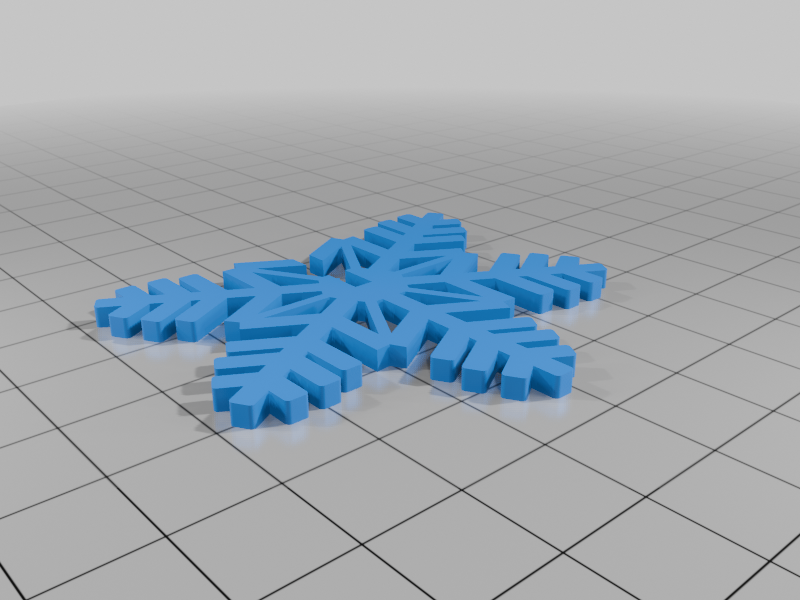 artistic statue STL-digital art figurines_SNOWFLAKE