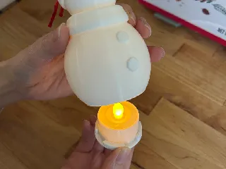 superhero STL files-collectible 3D figurines_snowman