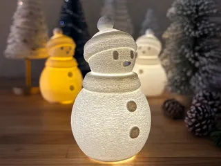 superhero STL files-collectible 3D figurines_snowman