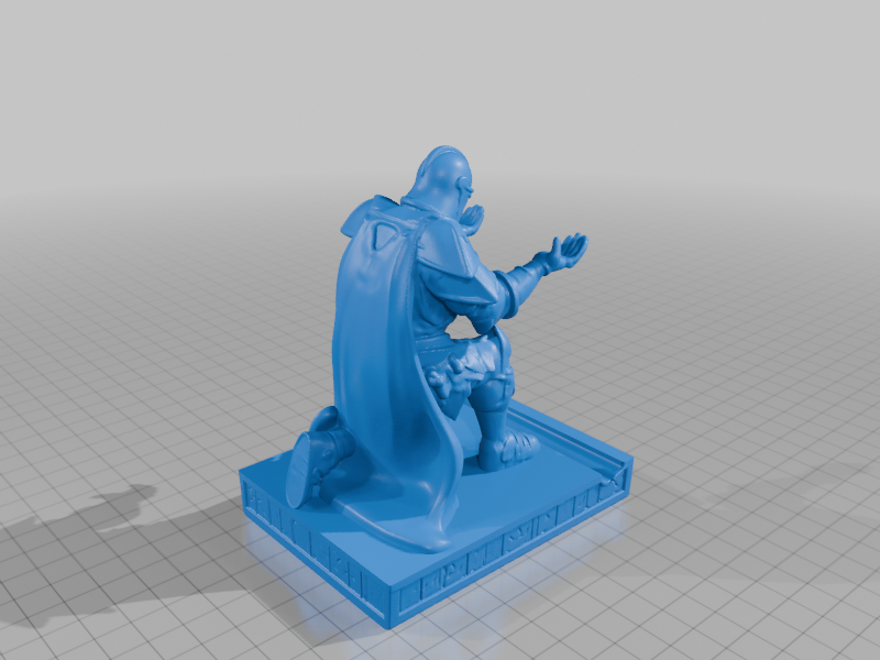 everyday 3D models-desktop gadget STL_Knight Pen Holder