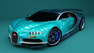 custom automotive 3D models-3D printable vehicle accessories_Bugatti Chiron