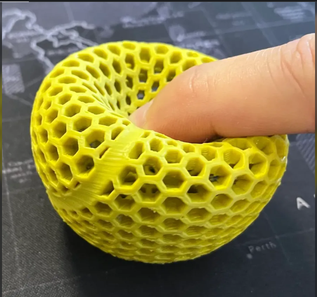 garden toy STL-flying toy 3D model_Airless Tennis Ball