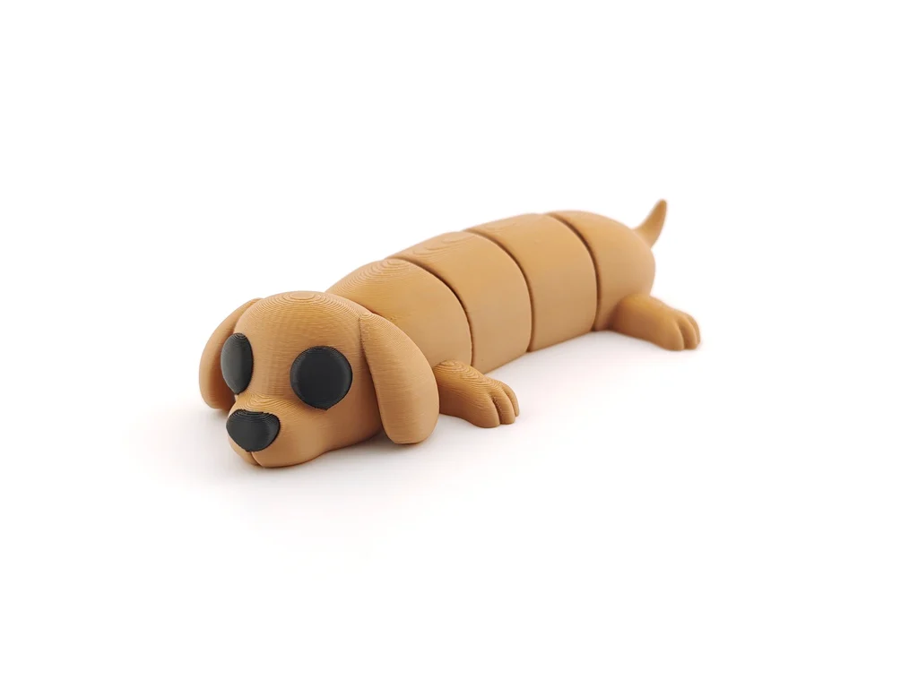 modular toy parts-interlocking 3D models_Cute pug