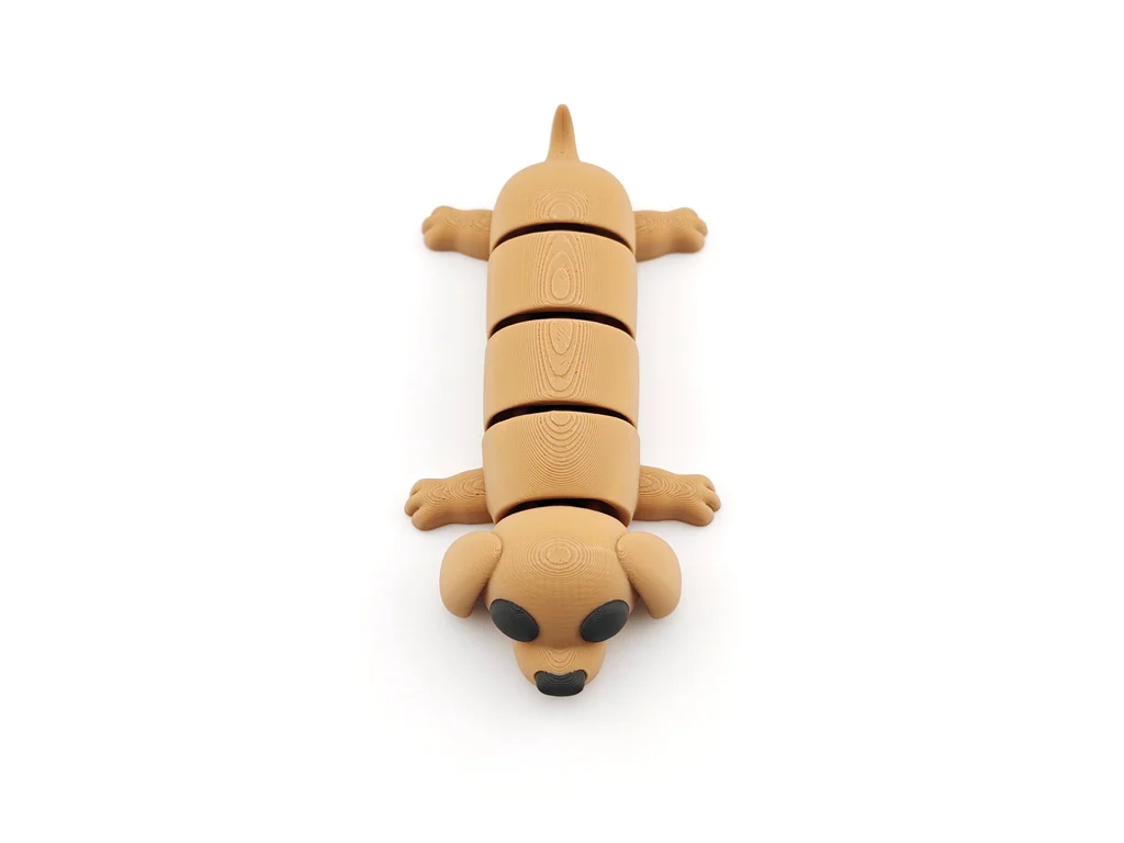 modular toy parts-interlocking 3D models_Cute pug