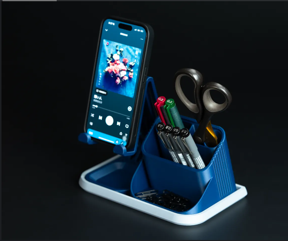 wearable gadgets STL-fantasy costume parts_Desk Organizer (Standard Set)