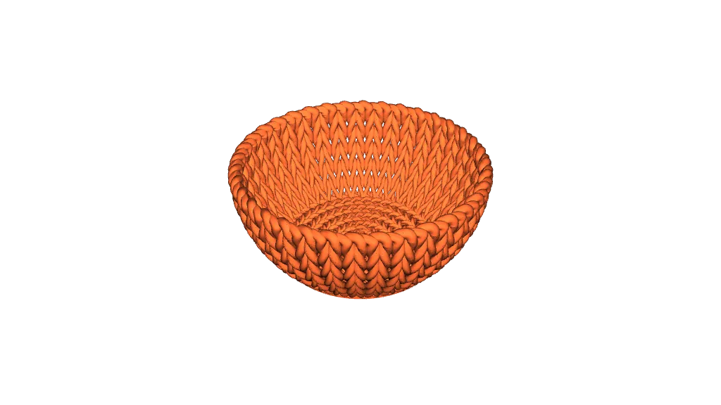 everyday 3D models-desktop gadget STL_Knitted Bowl