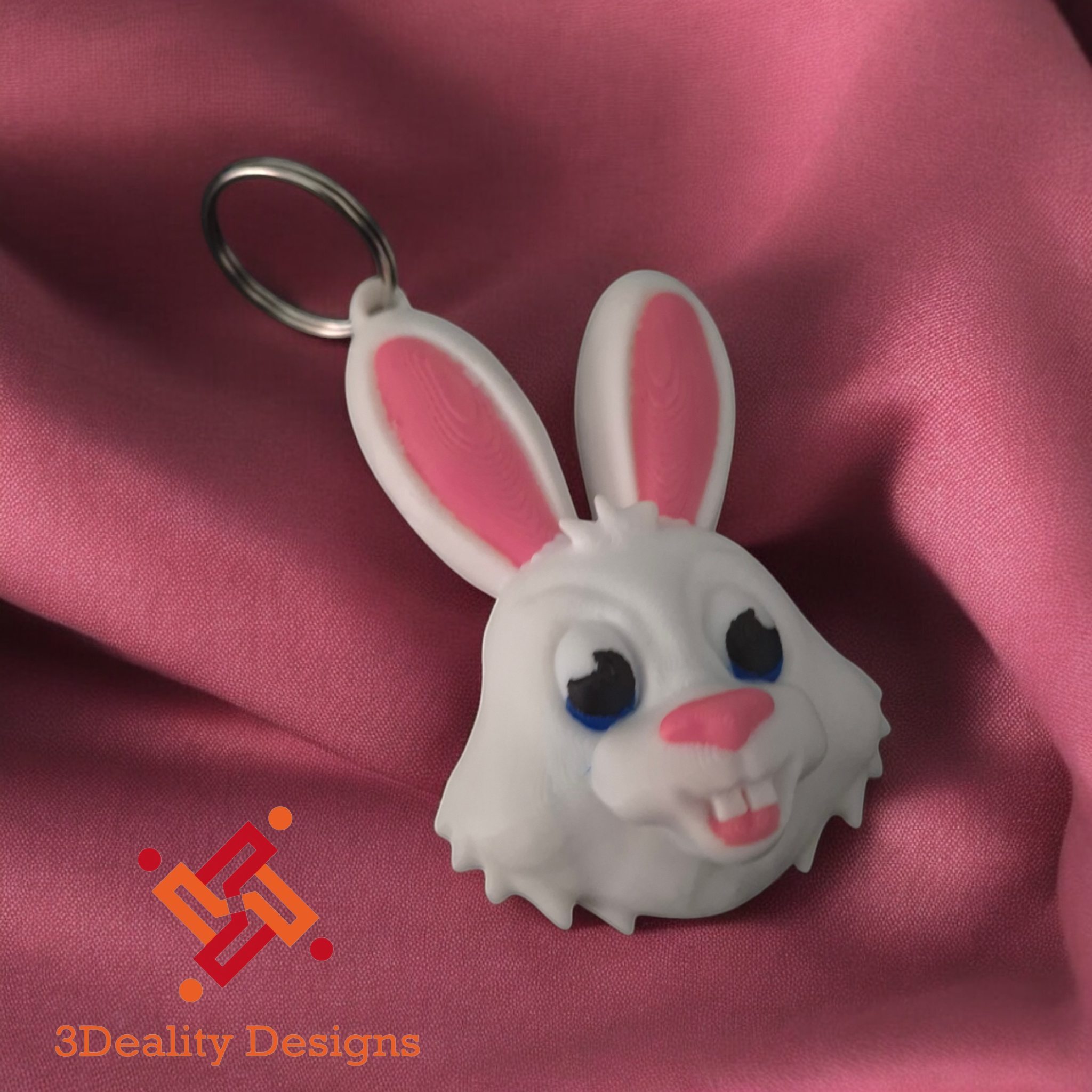 wearable gadgets STL-fantasy costume parts_Rabbit keyring