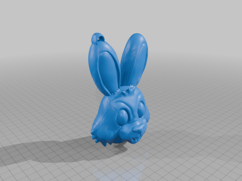 wearable gadgets STL-fantasy costume parts_Rabbit keyring