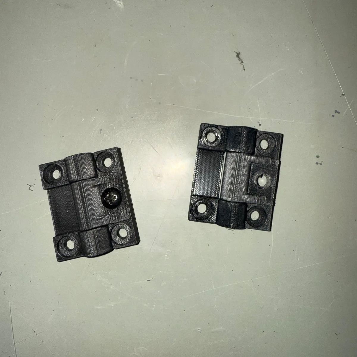 functional 3D components-engineering 3D print models_Hinge | easy to print