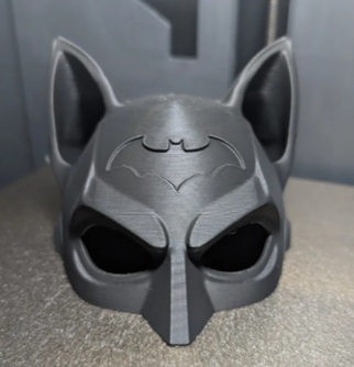 armor STL files-3D printable cosplay gear_Cat's Batman Mask