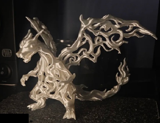 modular toy parts-interlocking 3D models_Charizard Elemental