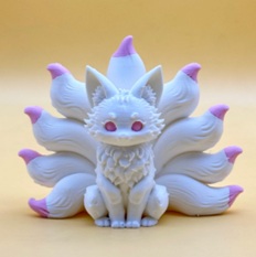 modular toy parts-interlocking 3D models_Beautiful Ninetales